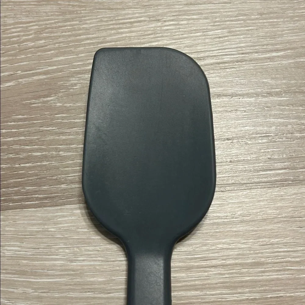 Calphalon Nylon Scraper Utensil Dark Charcoal Gray Silicone